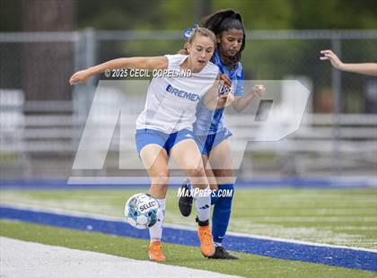 Thumbnail 1 in Model vs. Bremen (GHSA Class A Division I Championship) photogallery.