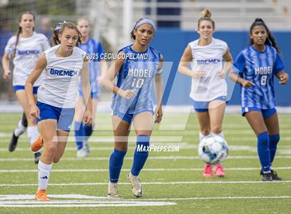 Thumbnail 2 in Model vs. Bremen (GHSA Class A Division I Championship) photogallery.