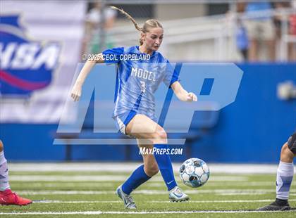 Thumbnail 2 in Model vs. Bremen (GHSA Class A Division I Championship) photogallery.