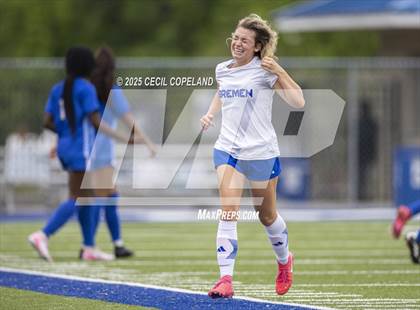 Thumbnail 2 in Model vs. Bremen (GHSA Class A Division I Championship) photogallery.