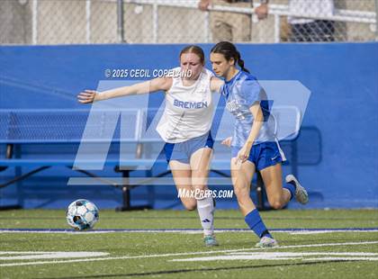Thumbnail 2 in Model vs. Bremen (GHSA Class A Division I Championship) photogallery.