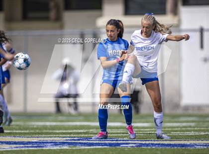 Thumbnail 2 in Model vs. Bremen (GHSA Class A Division I Championship) photogallery.
