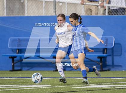 Thumbnail 1 in Model vs. Bremen (GHSA Class A Division I Championship) photogallery.