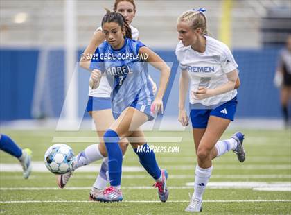 Thumbnail 2 in Model vs. Bremen (GHSA Class A Division I Championship) photogallery.