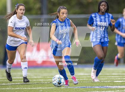 Thumbnail 3 in Model vs. Bremen (GHSA Class A Division I Championship) photogallery.
