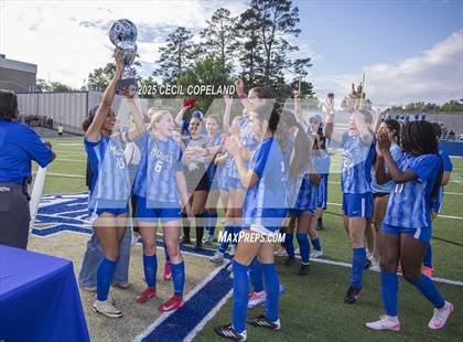 Thumbnail 3 in Model vs. Bremen (GHSA Class A Division I Championship) photogallery.