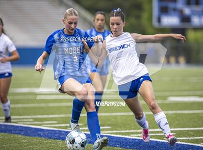 Thumbnail 1 in Model vs. Bremen (GHSA Class A Division I Championship) photogallery.