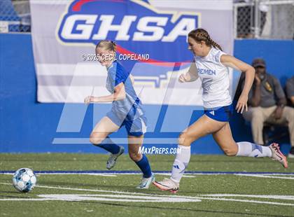 Thumbnail 3 in Model vs. Bremen (GHSA Class A Division I Championship) photogallery.