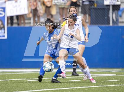 Thumbnail 2 in Model vs. Bremen (GHSA Class A Division I Championship) photogallery.