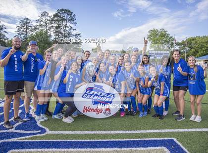 Thumbnail 2 in Model vs. Bremen (GHSA Class A Division I Championship) photogallery.