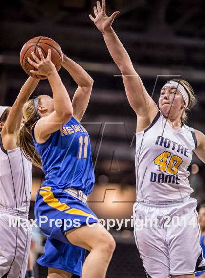 Thumbnail 1 in Newport Central Catholic vs Notre Dame (KHSAA Ninth Region Final) photogallery.