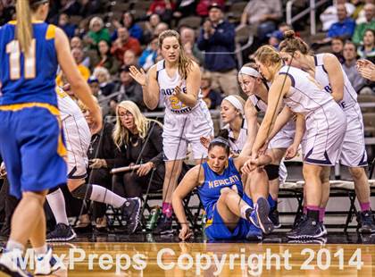 Thumbnail 2 in Newport Central Catholic vs Notre Dame (KHSAA Ninth Region Final) photogallery.