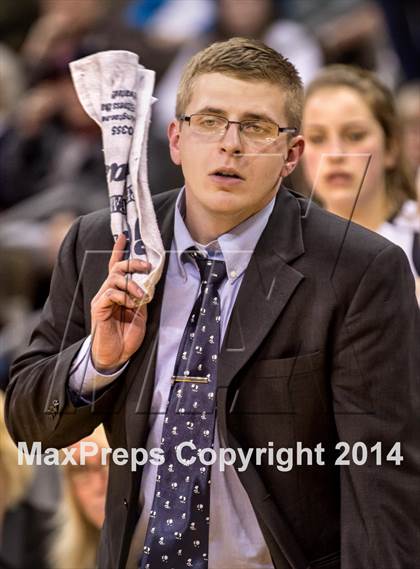 Thumbnail 2 in Newport Central Catholic vs Notre Dame (KHSAA Ninth Region Final) photogallery.