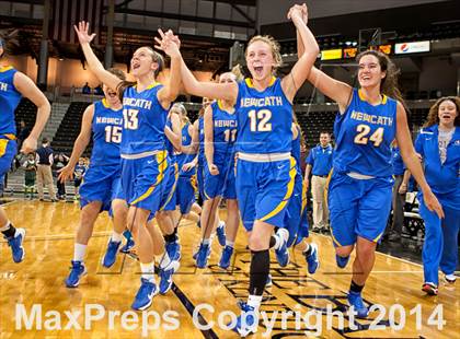 Thumbnail 3 in Newport Central Catholic vs Notre Dame (KHSAA Ninth Region Final) photogallery.