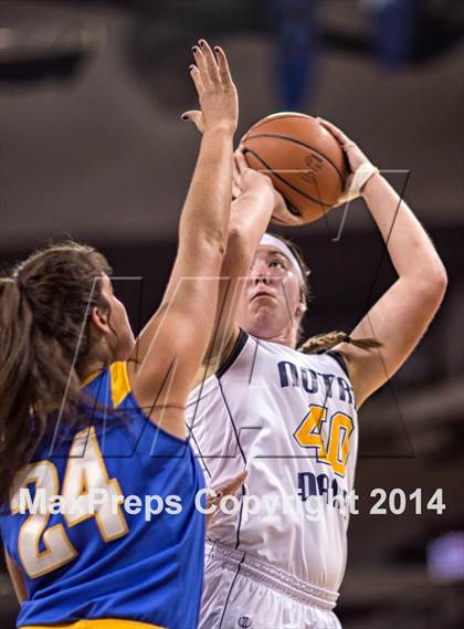Thumbnail 1 in Newport Central Catholic vs Notre Dame (KHSAA Ninth Region Final) photogallery.