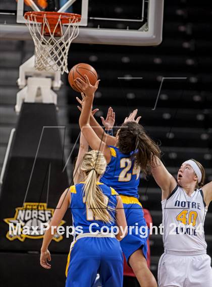 Thumbnail 1 in Newport Central Catholic vs Notre Dame (KHSAA Ninth Region Final) photogallery.
