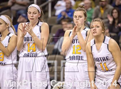 Thumbnail 3 in Newport Central Catholic vs Notre Dame (KHSAA Ninth Region Final) photogallery.