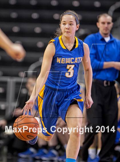 Thumbnail 2 in Newport Central Catholic vs Notre Dame (KHSAA Ninth Region Final) photogallery.