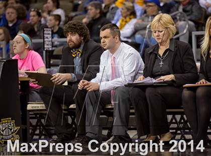 Thumbnail 3 in Newport Central Catholic vs Notre Dame (KHSAA Ninth Region Final) photogallery.