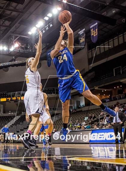 Thumbnail 2 in Newport Central Catholic vs Notre Dame (KHSAA Ninth Region Final) photogallery.