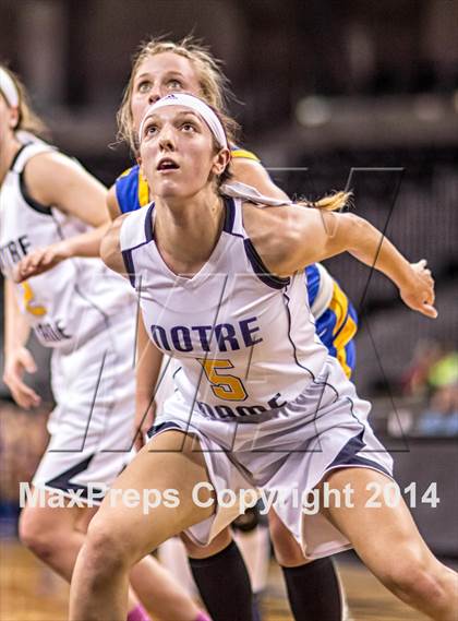 Thumbnail 2 in Newport Central Catholic vs Notre Dame (KHSAA Ninth Region Final) photogallery.