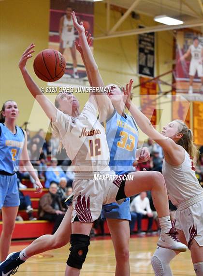 Thumbnail 2 in Cardinal Newman Girls Basketball (Extending the Season) photogallery.