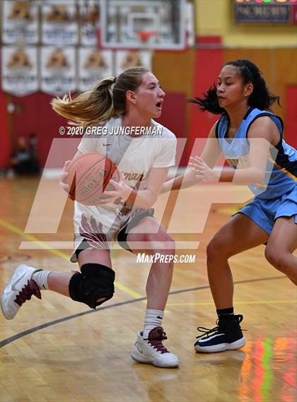 Thumbnail 2 in Cardinal Newman Girls Basketball (Extending the Season) photogallery.