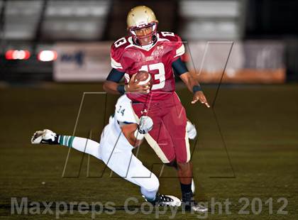 Thumbnail 3 in Oaks Christian vs. Granite Bay (Battle for Veterans) photogallery.