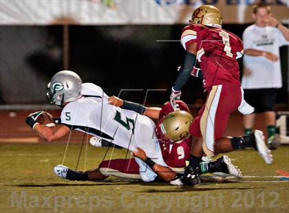 Thumbnail 3 in Oaks Christian vs. Granite Bay (Battle for Veterans) photogallery.