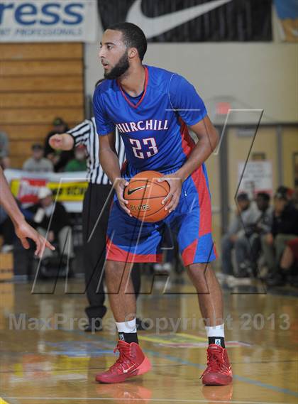 Thumbnail 2 in Jefferson vs. Churchill (Les Schwab Invitational) photogallery.