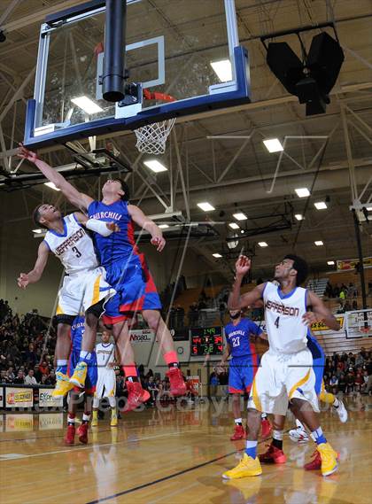 Thumbnail 2 in Jefferson vs. Churchill (Les Schwab Invitational) photogallery.