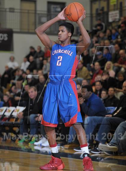 Thumbnail 2 in Jefferson vs. Churchill (Les Schwab Invitational) photogallery.