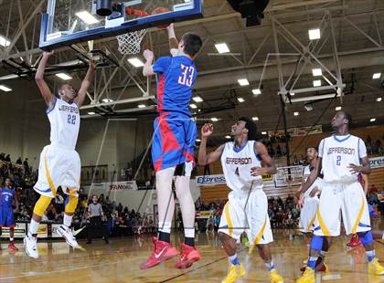 Thumbnail 1 in Jefferson vs. Churchill (Les Schwab Invitational) photogallery.