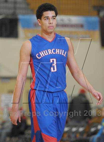 Thumbnail 2 in Jefferson vs. Churchill (Les Schwab Invitational) photogallery.