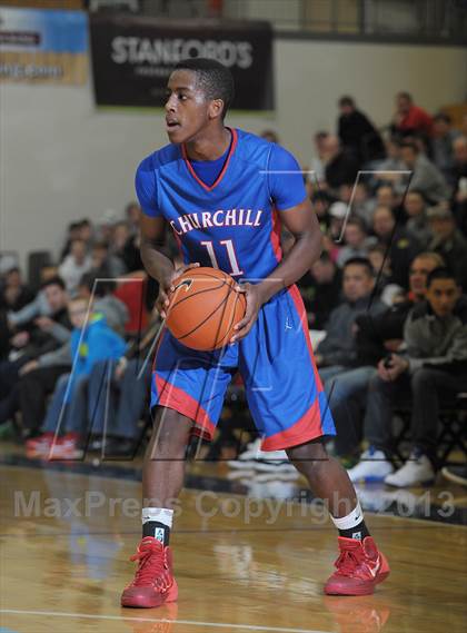 Thumbnail 1 in Jefferson vs. Churchill (Les Schwab Invitational) photogallery.