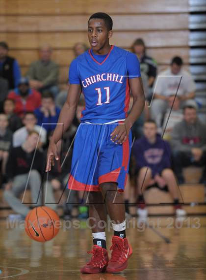 Thumbnail 2 in Jefferson vs. Churchill (Les Schwab Invitational) photogallery.