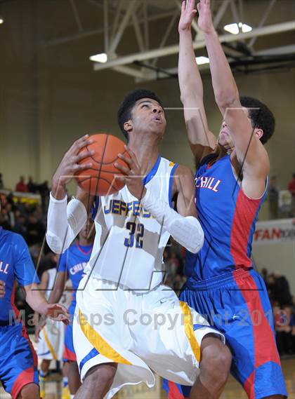 Thumbnail 2 in Jefferson vs. Churchill (Les Schwab Invitational) photogallery.