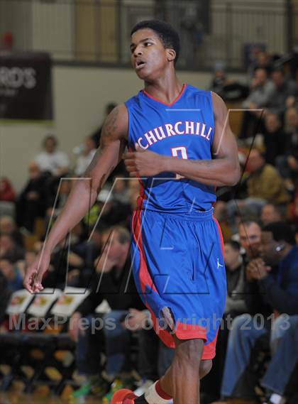 Thumbnail 1 in Jefferson vs. Churchill (Les Schwab Invitational) photogallery.