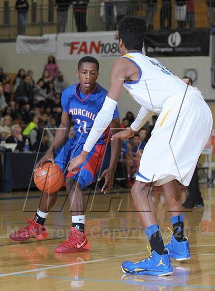Thumbnail 3 in Jefferson vs. Churchill (Les Schwab Invitational) photogallery.