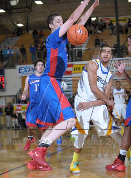 Thumbnail 1 in Jefferson vs. Churchill (Les Schwab Invitational) photogallery.
