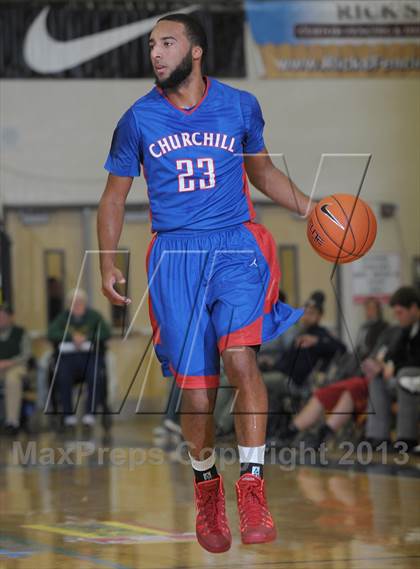 Thumbnail 3 in Jefferson vs. Churchill (Les Schwab Invitational) photogallery.