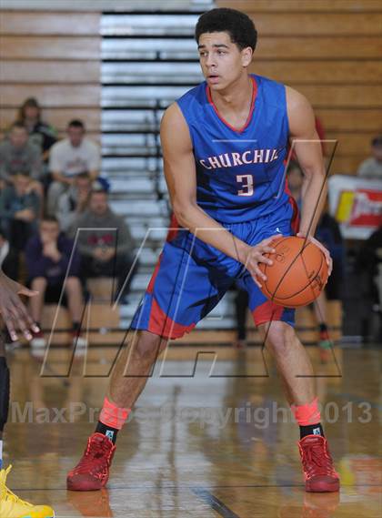 Thumbnail 2 in Jefferson vs. Churchill (Les Schwab Invitational) photogallery.