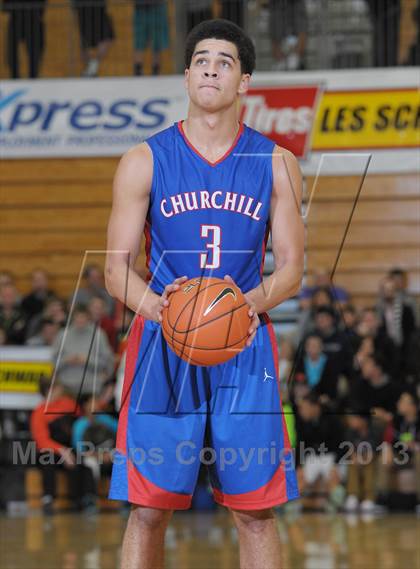 Thumbnail 2 in Jefferson vs. Churchill (Les Schwab Invitational) photogallery.