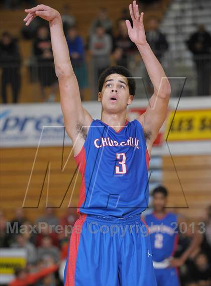 Thumbnail 1 in Jefferson vs. Churchill (Les Schwab Invitational) photogallery.