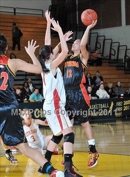 Thumbnail 2 in Orange Lutheran vs Etiwanda (OC Championships) photogallery.