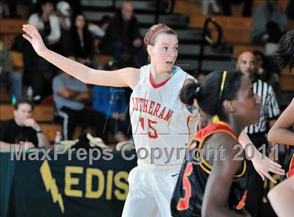 Thumbnail 2 in Orange Lutheran vs Etiwanda (OC Championships) photogallery.