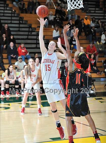 Thumbnail 1 in Orange Lutheran vs Etiwanda (OC Championships) photogallery.