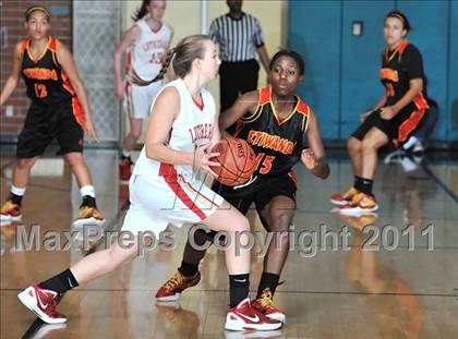 Thumbnail 2 in Orange Lutheran vs Etiwanda (OC Championships) photogallery.