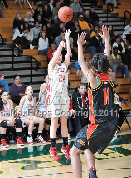 Thumbnail 1 in Orange Lutheran vs Etiwanda (OC Championships) photogallery.