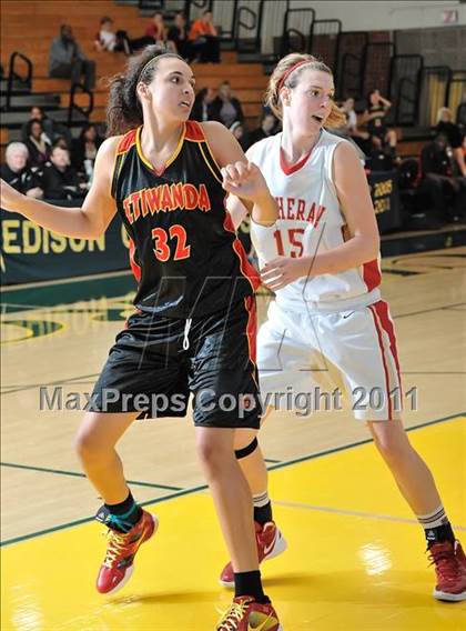 Thumbnail 1 in Orange Lutheran vs Etiwanda (OC Championships) photogallery.